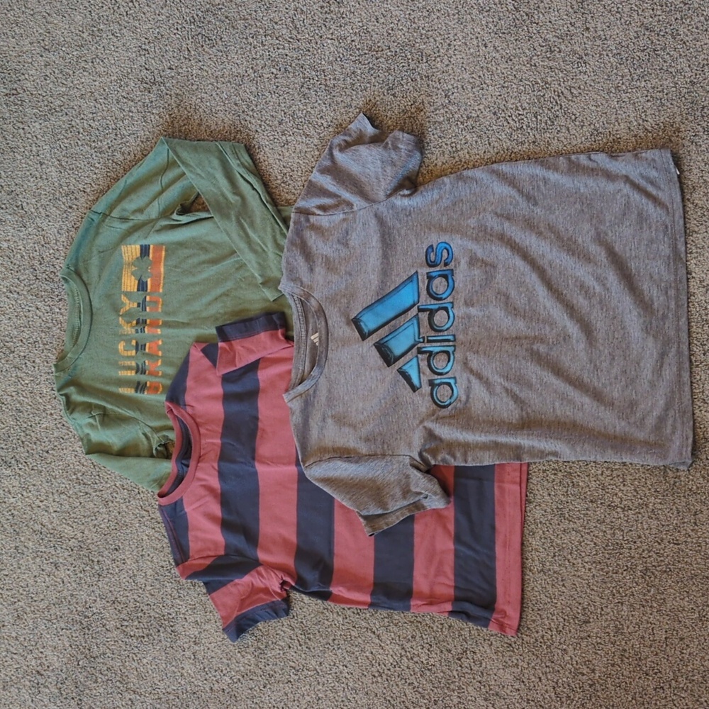 Bundle Of 3 Boys Shirts